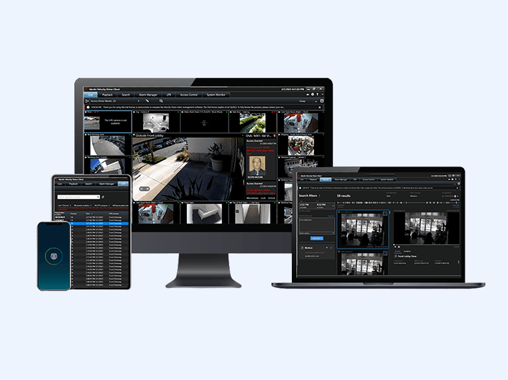 Velocity Vision Video Management System (VMS)