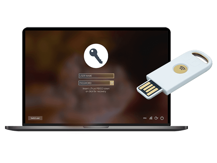 uTrust Windows Login Software for uTrust FIDO2 NFC+